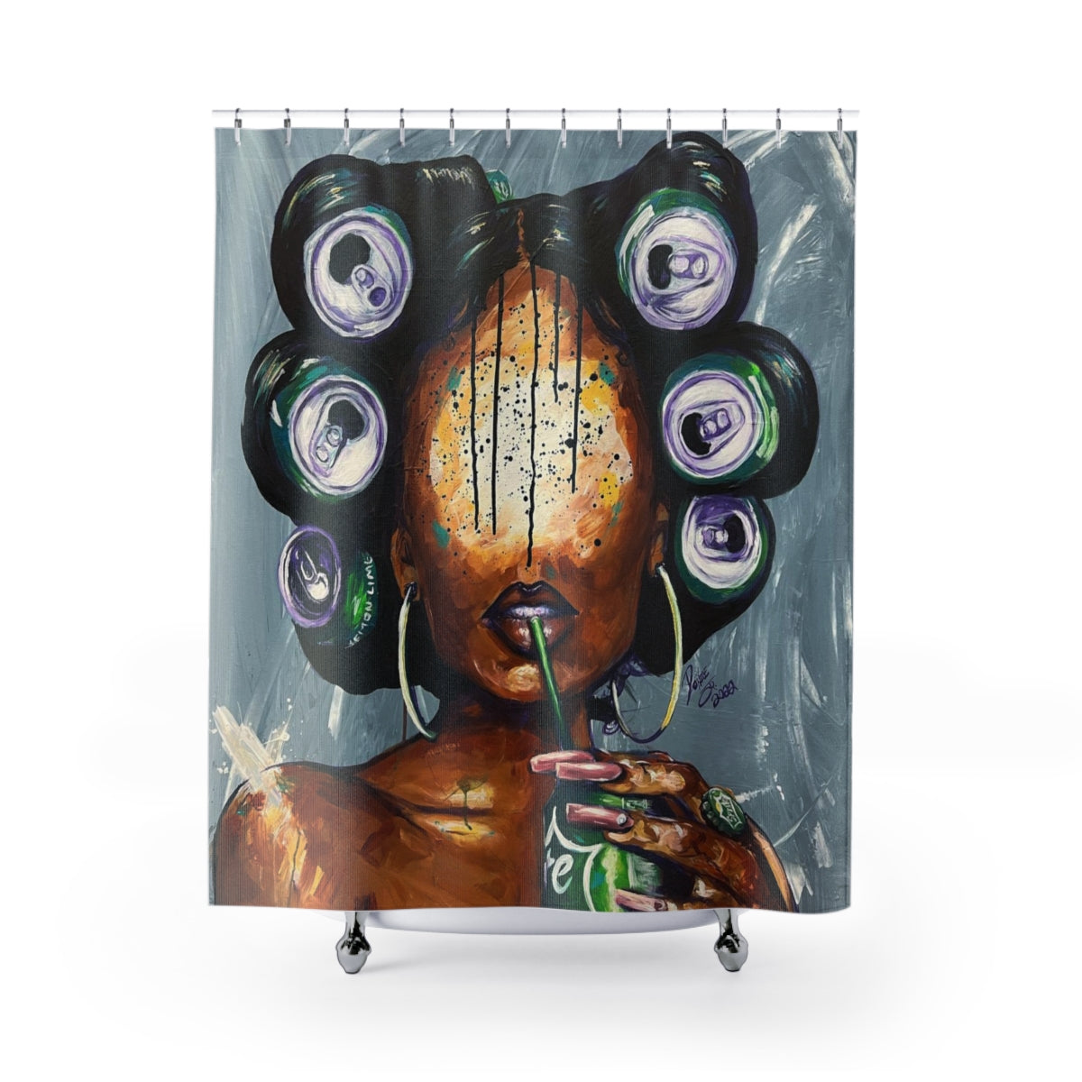 Naturally the Culture IV Shower Curtains