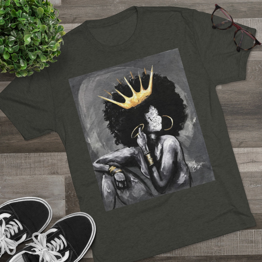 Naturally Queen VI Unisex Tri-Blend Crew Tee