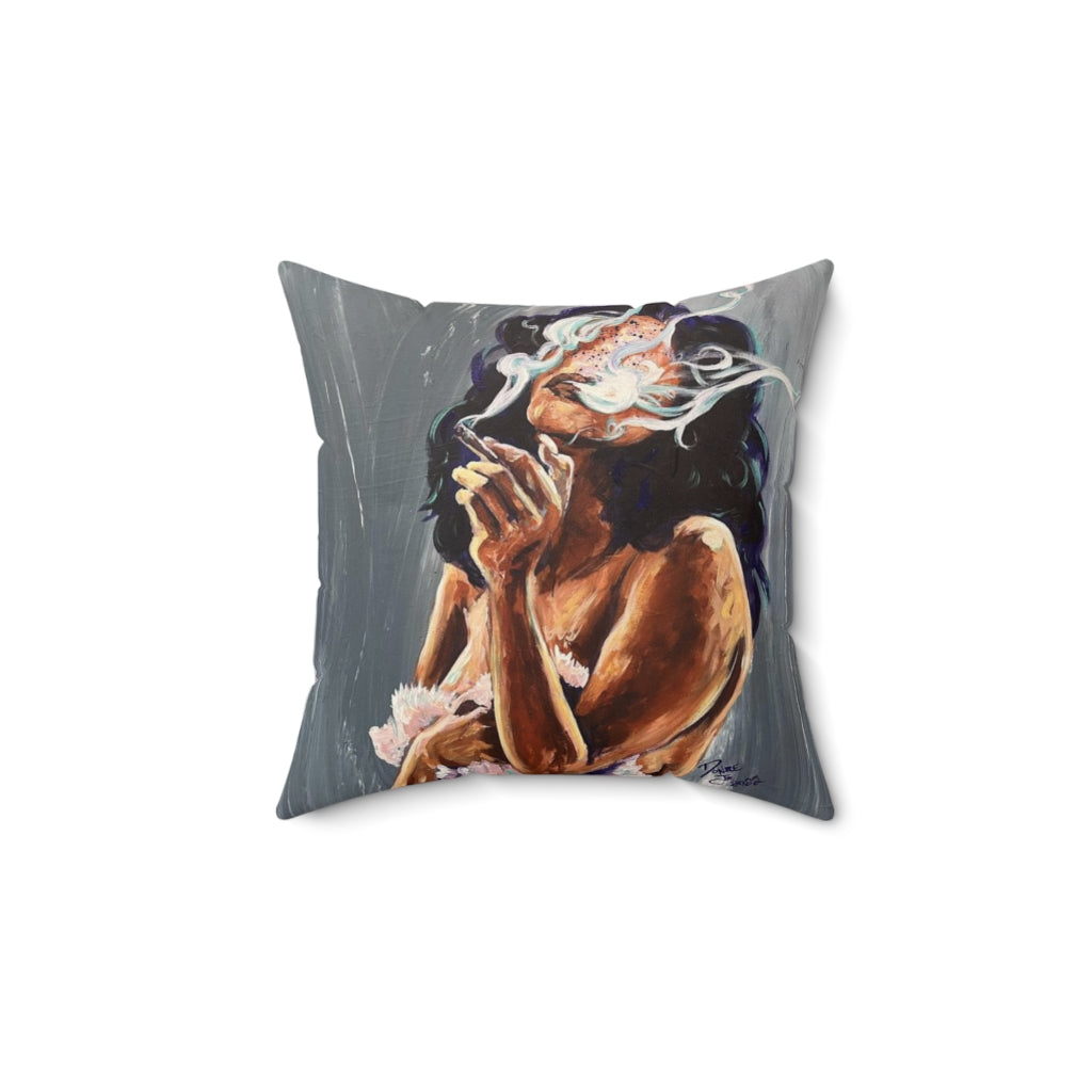 Naturally Dope I Spun Polyester Square Pillow