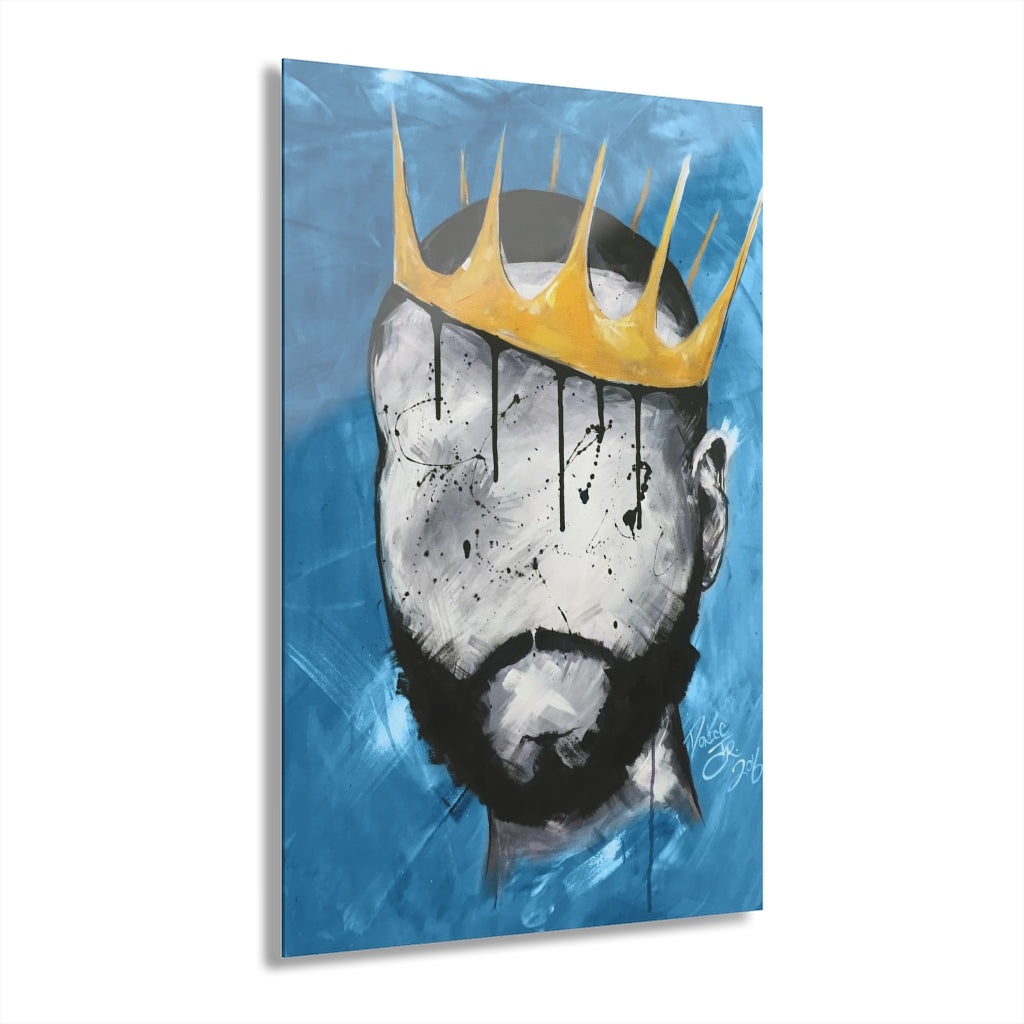 Naturally King Blue Acrylic Prints (French Cleat Hanging)
