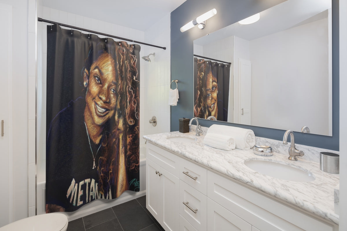 Naturally Auri Shower Curtains