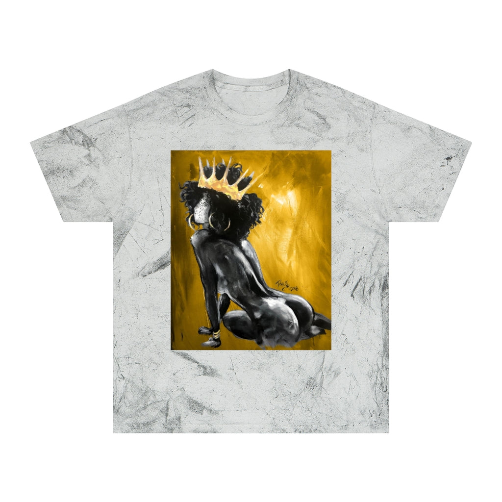 Naturally Queen VIII GOLD Unisex Color Blast T-Shirt