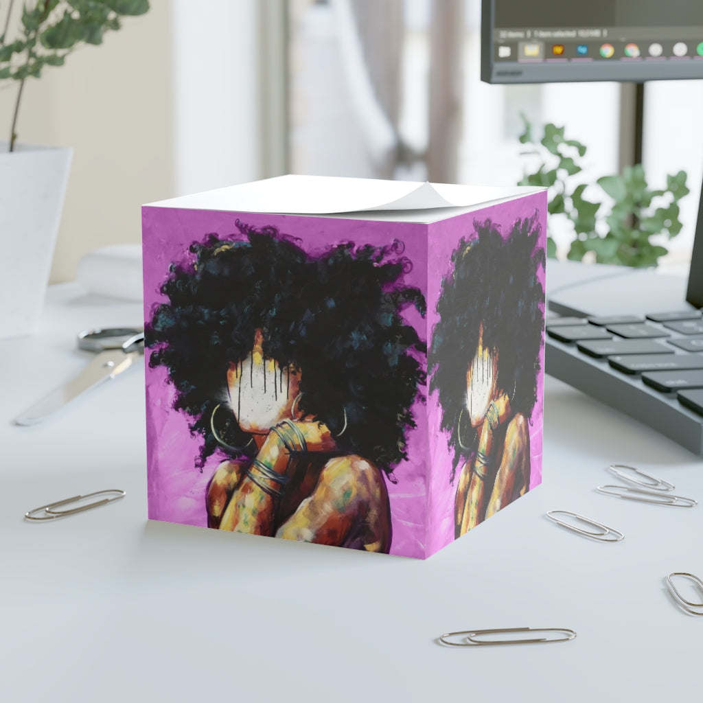 Naturally II PINK Note Cube