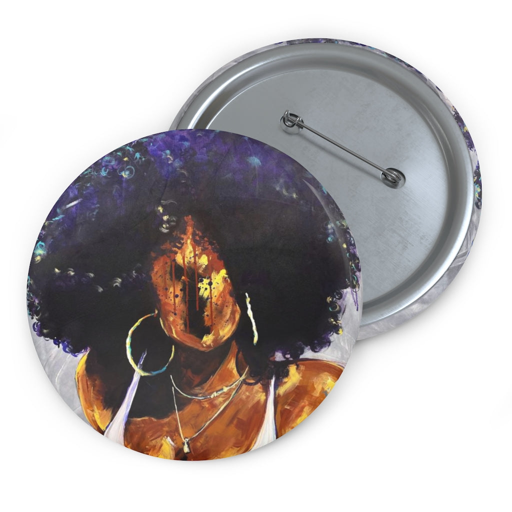 Naturally Alexus II Custom Pin Buttons