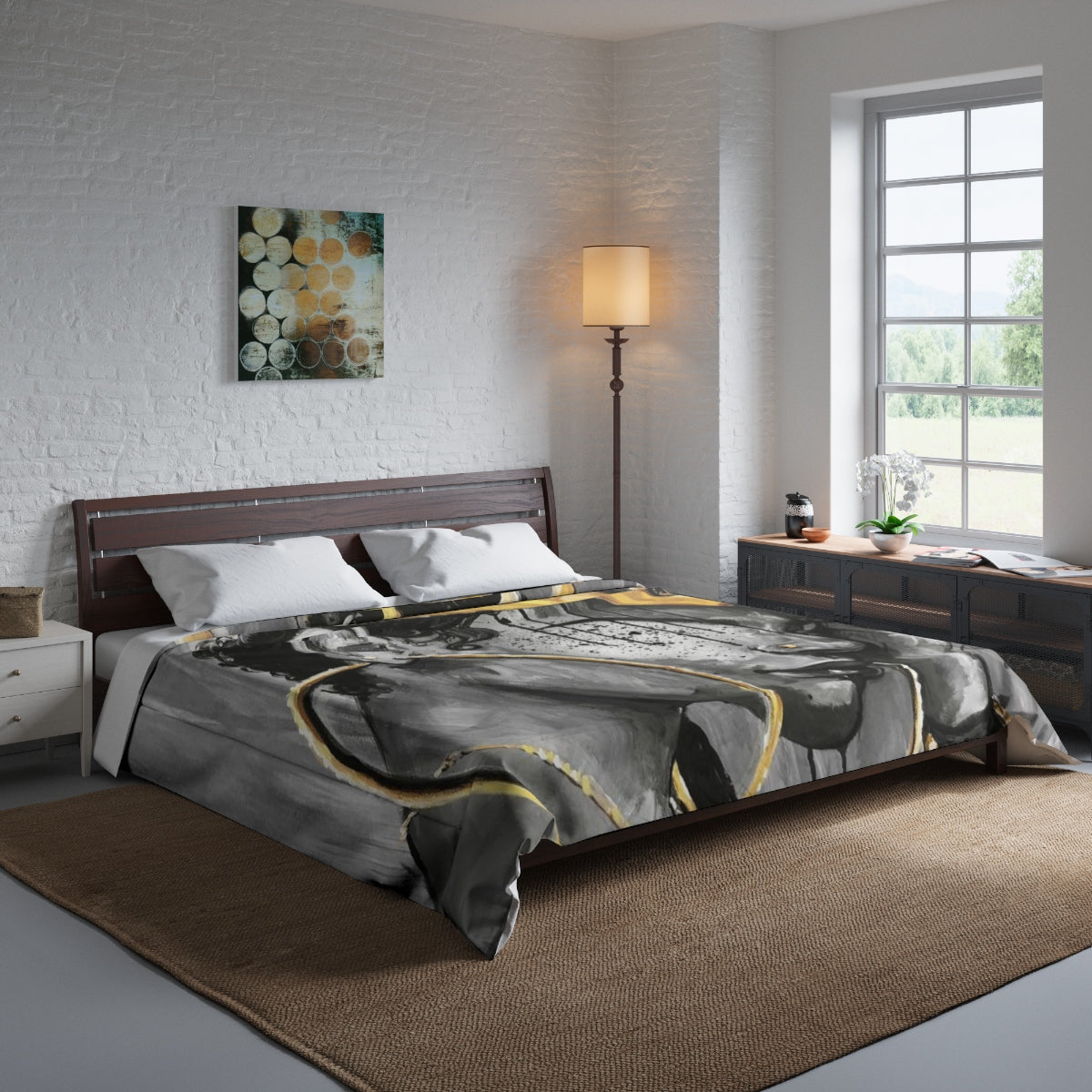 Naturally Queen X Comforter