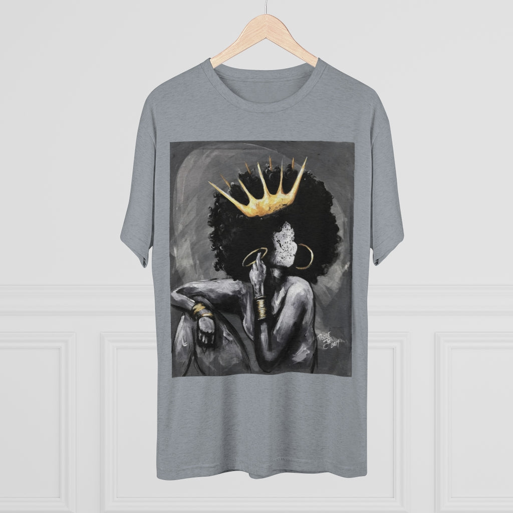 Naturally Queen VI Unisex Tri-Blend Crew Tee