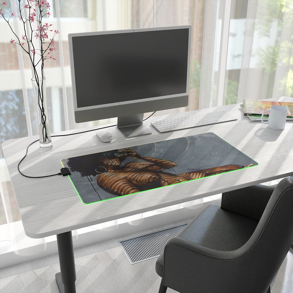 Naturally Nude I LED Gaming Mouse Pad