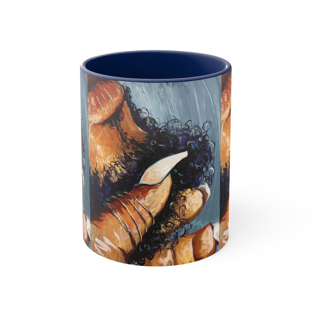 Naturally Black Love X Accent Coffee Mug, 11oz