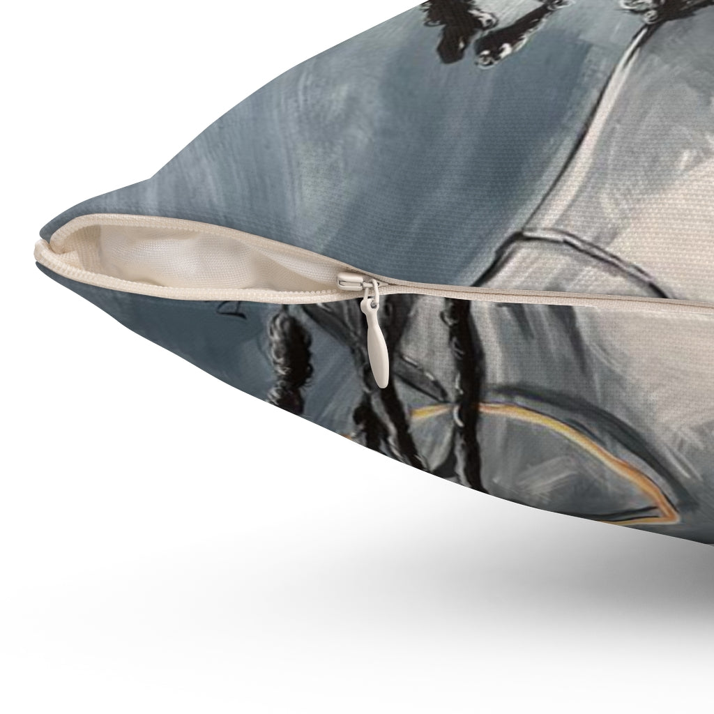 Naturally Queen XXIII Spun Polyester Square Pillow