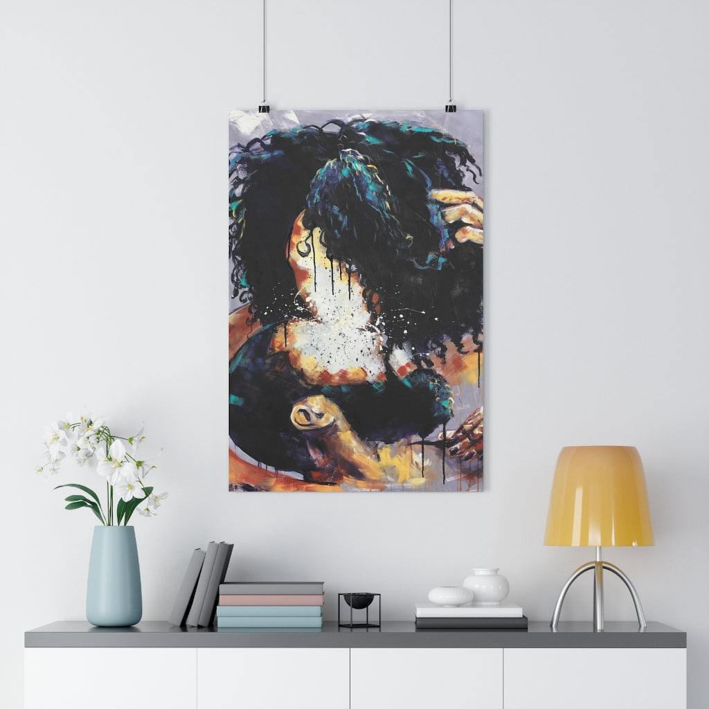 Naturally Black Love II Giclée Art Print