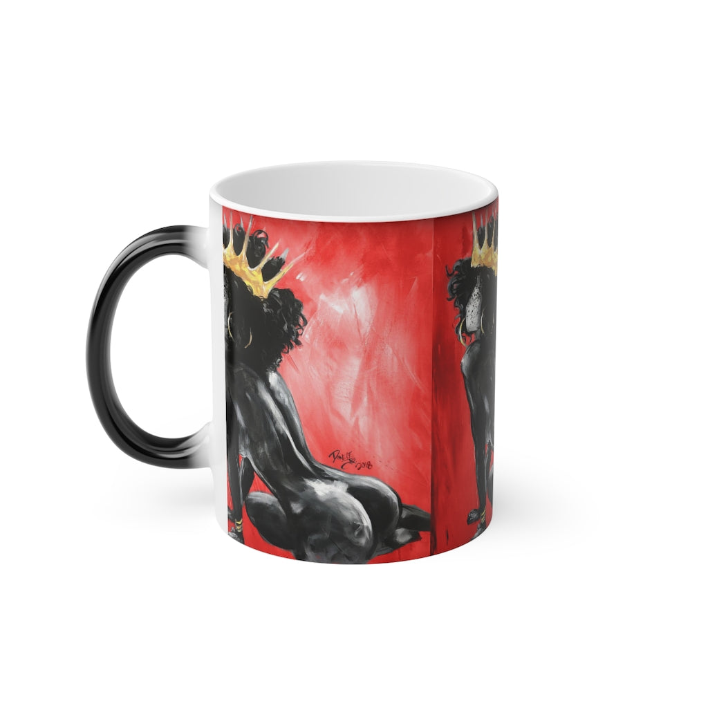 Naturally Queen VIII RED Magic Mug