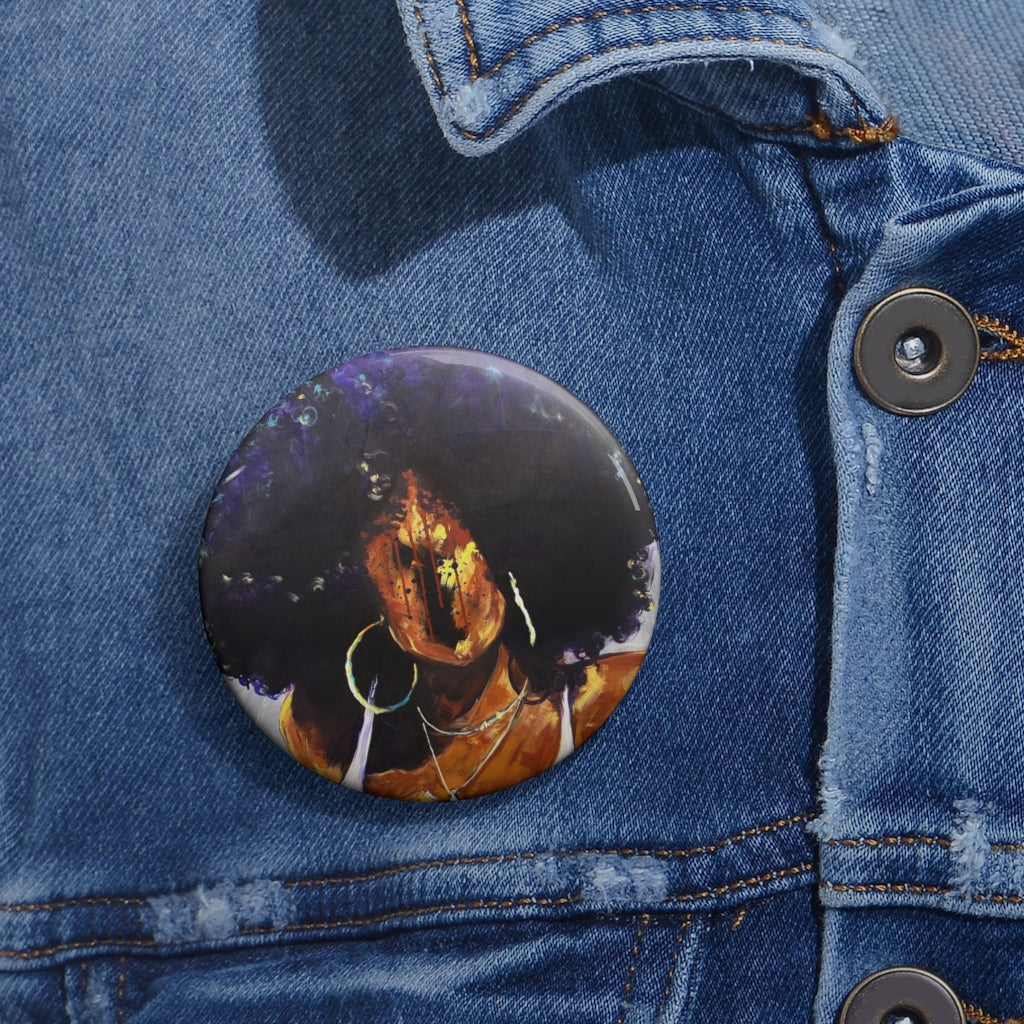 Naturally Alexus II Custom Pin Buttons