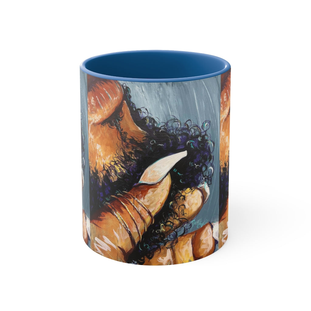 Naturally Black Love X Accent Coffee Mug, 11oz