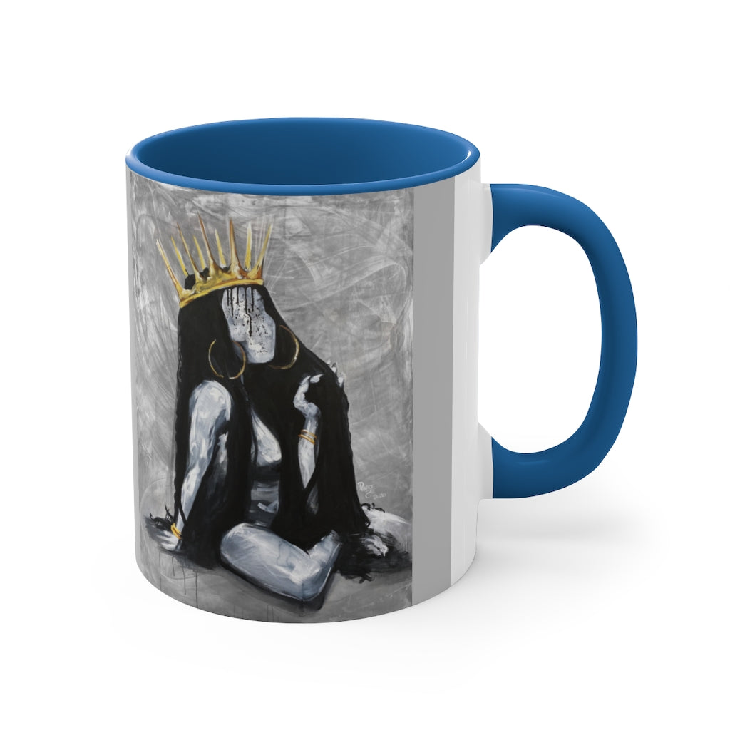 Naturally Queen XVIII Accent Coffee Mug, 11oz