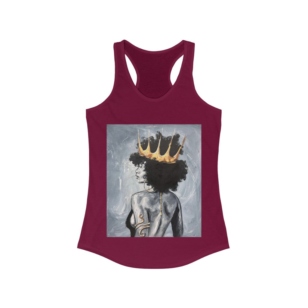 Naturally Queen XXII Women's Ideal Racerback Tank