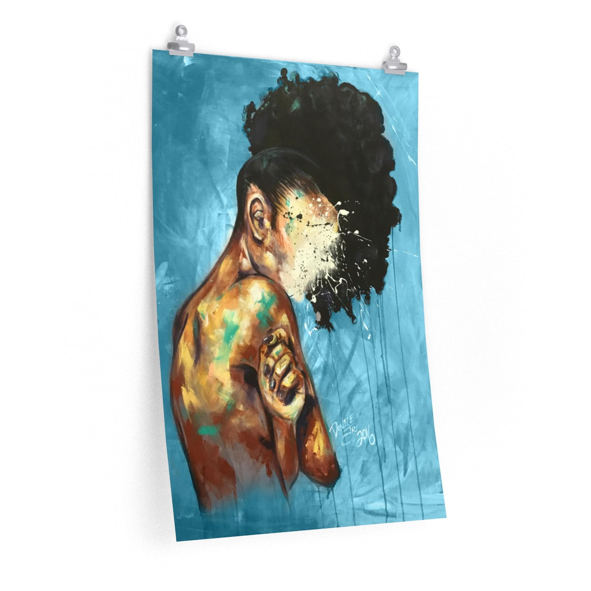 Naturally XXI BLUE Premium Matte vertical posters