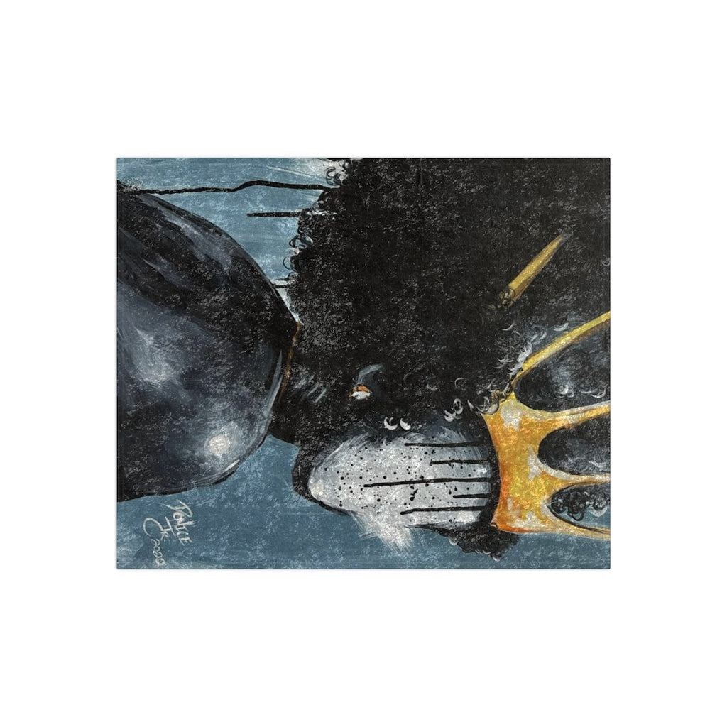 Naturally Queen XXV Crushed Velvet Blanket