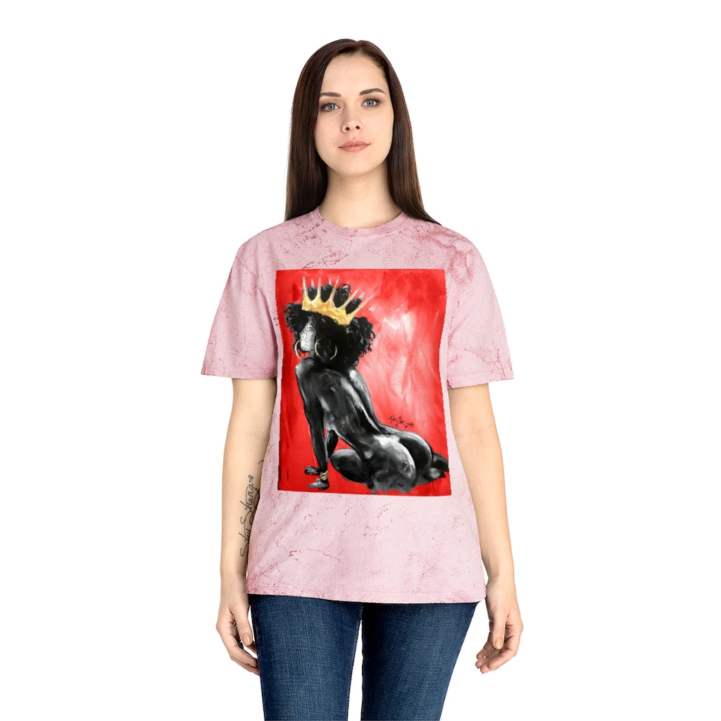Naturally Queen VIII RED Unisex Color Blast T-Shirt