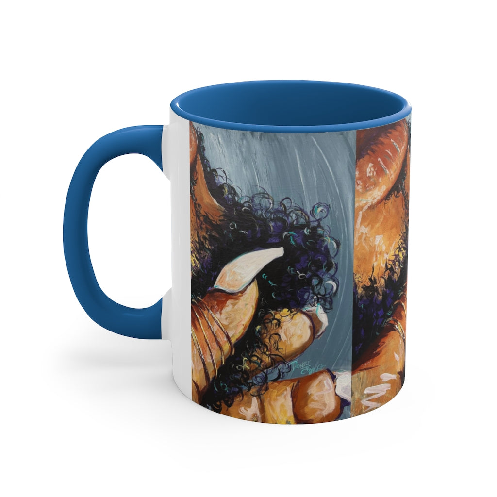 Naturally Black Love X Accent Coffee Mug, 11oz