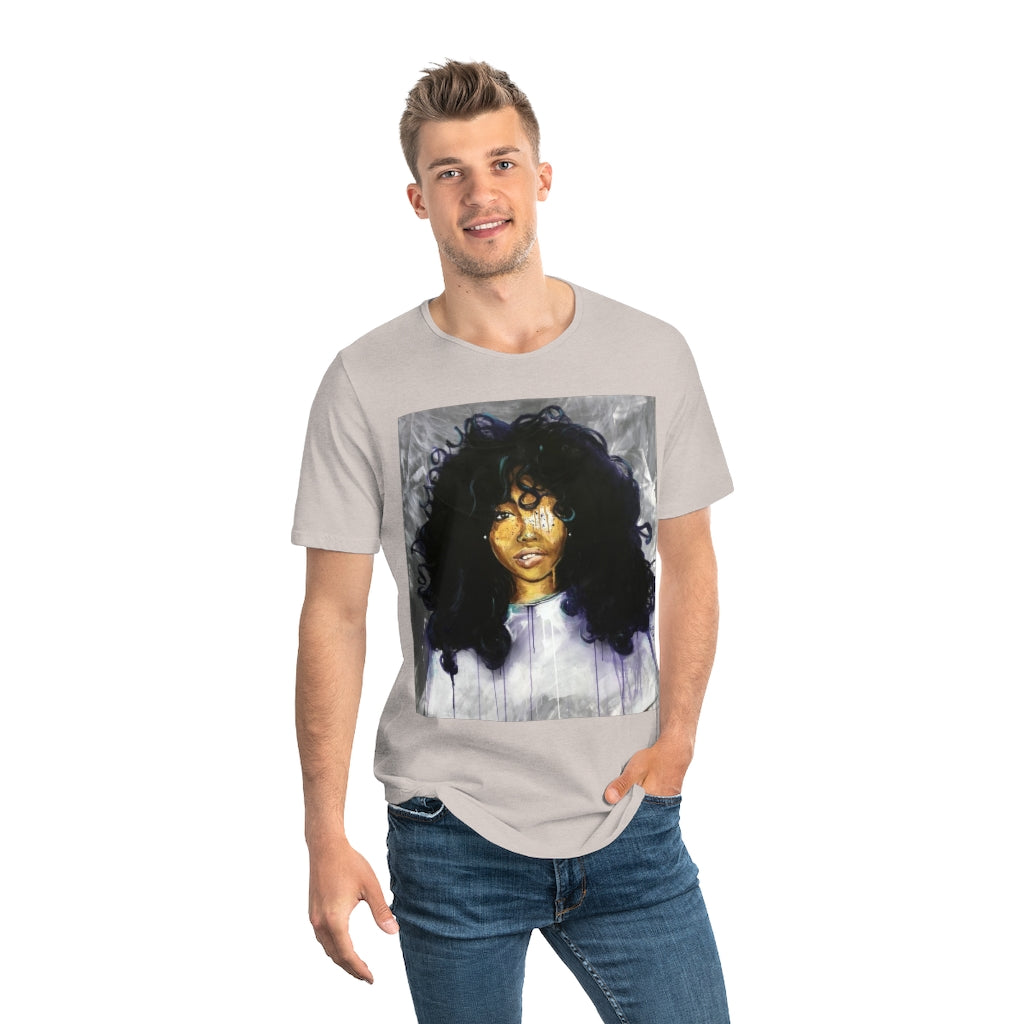 Naturally Sza Men's Jersey Curved Hem Tee