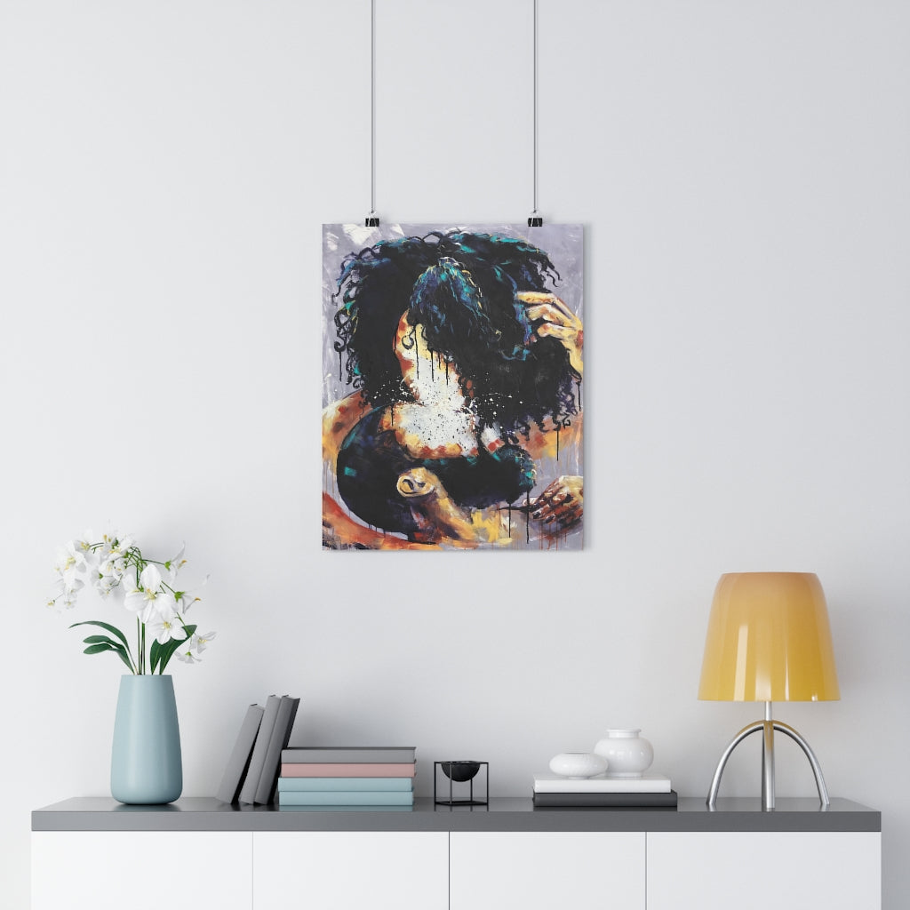 Naturally Black Love II Giclée Art Print
