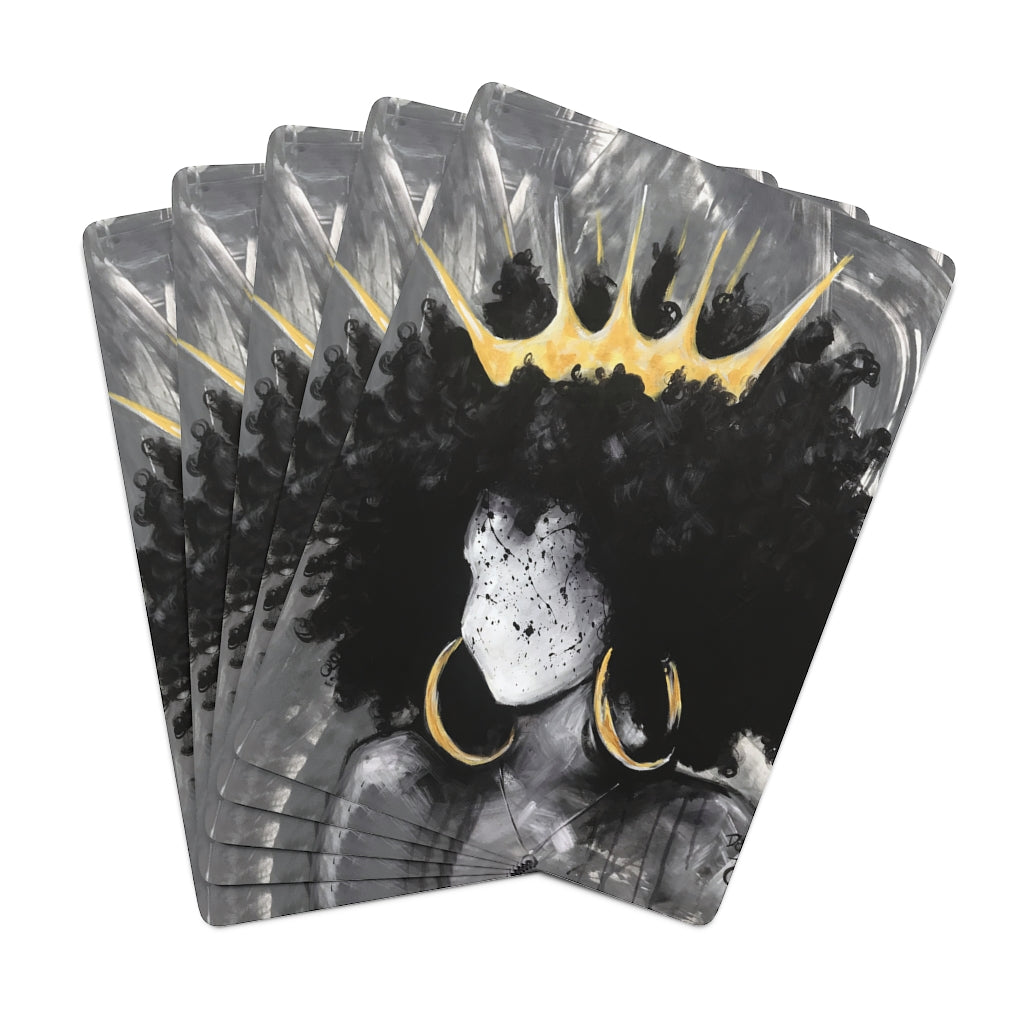 Naturally Queen III Custom Poker Cards