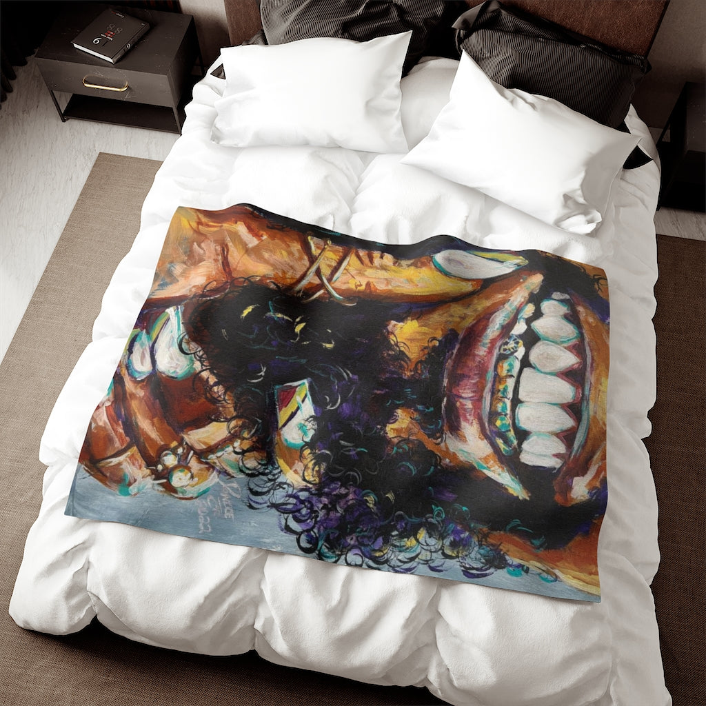 Naturally Black Love XI Sweatshirt Blanket