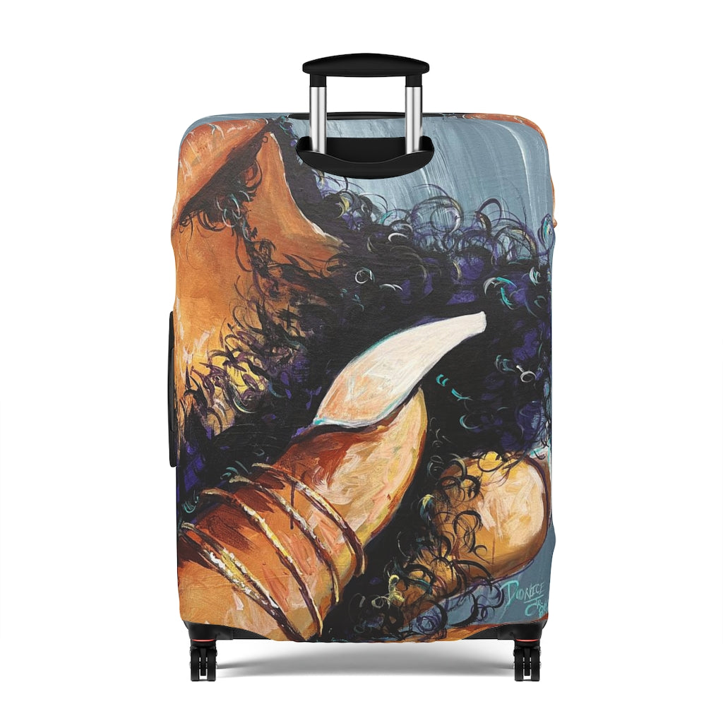 Naturally Black Love X Luggage Cover