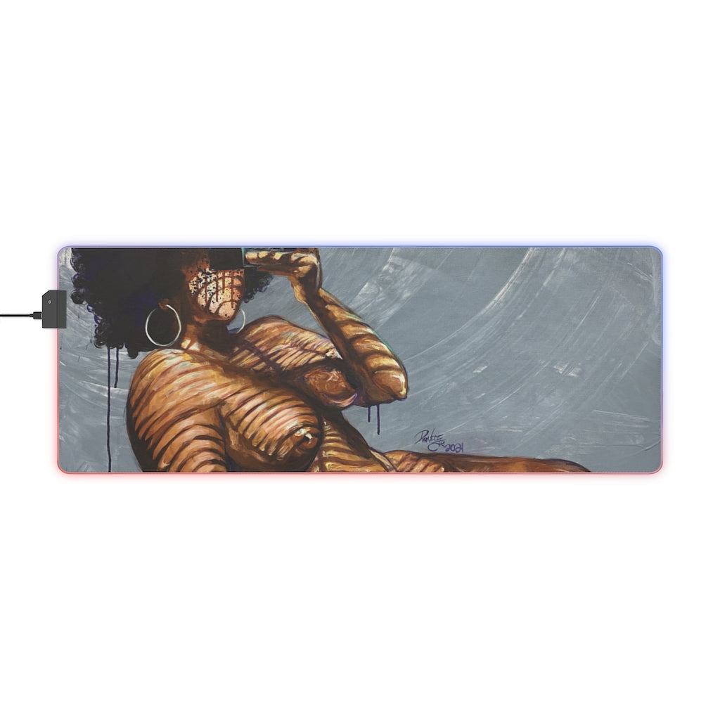 Naturally Nude I LED Gaming Mouse Pad