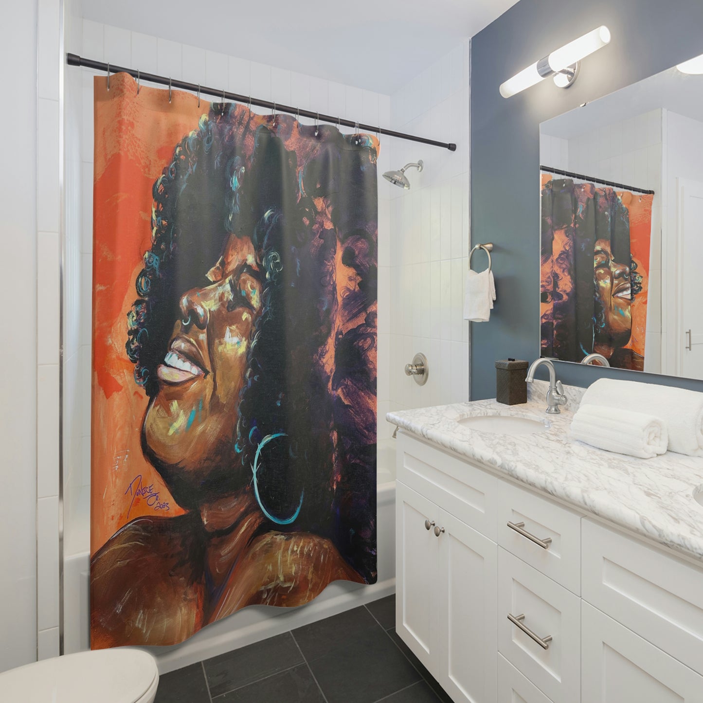 Naturally Stephanie Shower Curtains