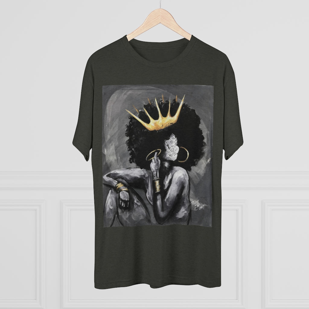 Naturally Queen VI Unisex Tri-Blend Crew Tee