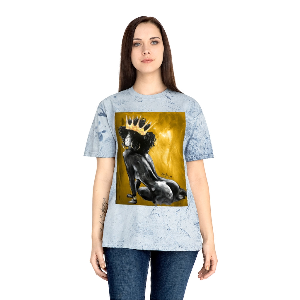 Naturally Queen VIII GOLD Unisex Color Blast T-Shirt