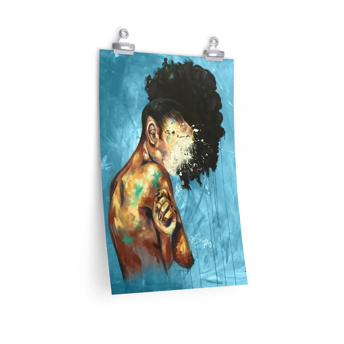 Naturally XXI BLUE Premium Matte vertical posters