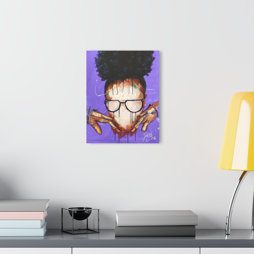 Naturally VIII PURPLE Acrylic Prints (French Cleat Hanging)