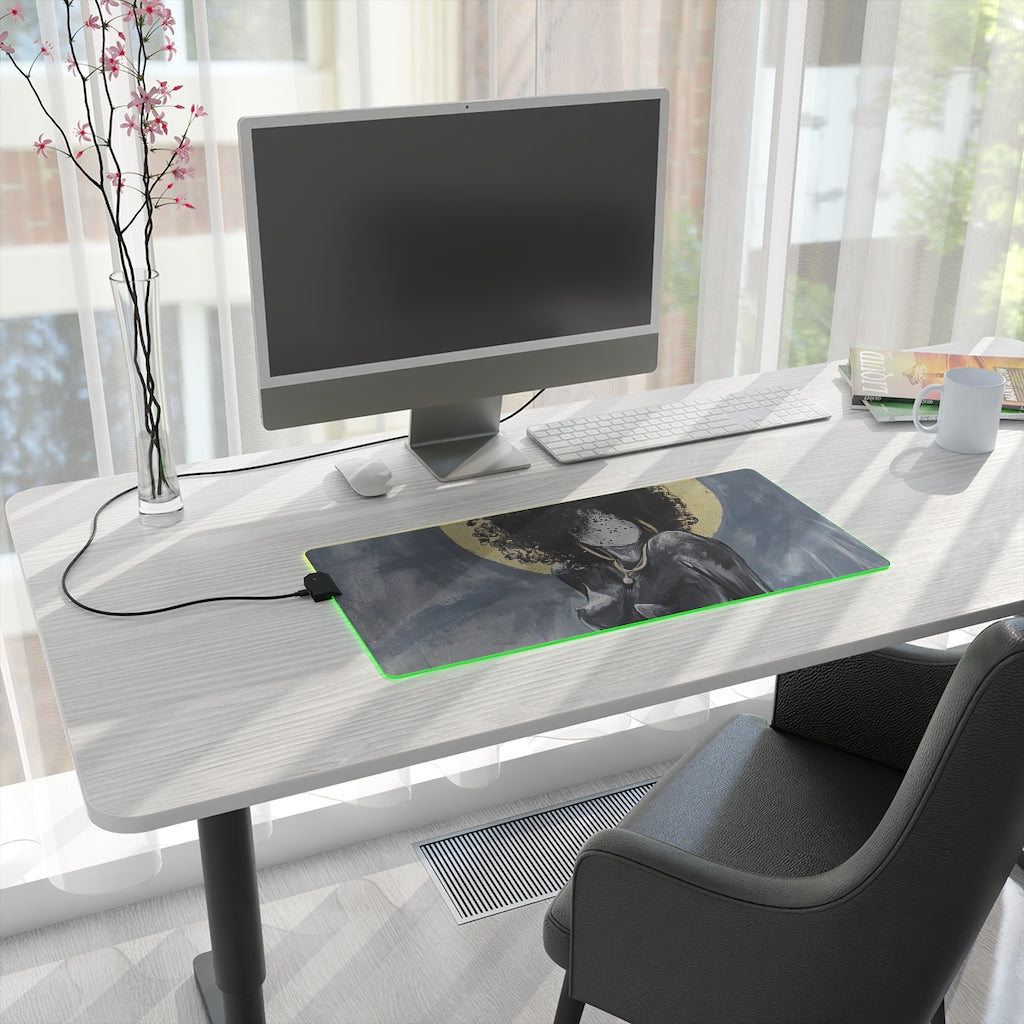 Naturally Nude III LED Gaming Mouse Pad