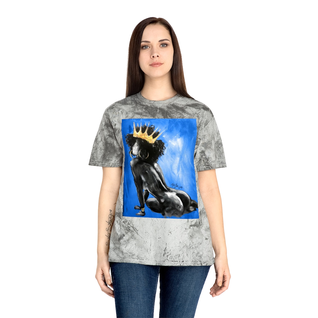 Naturally Queen VIII BLUE Unisex Color Blast T-Shirt