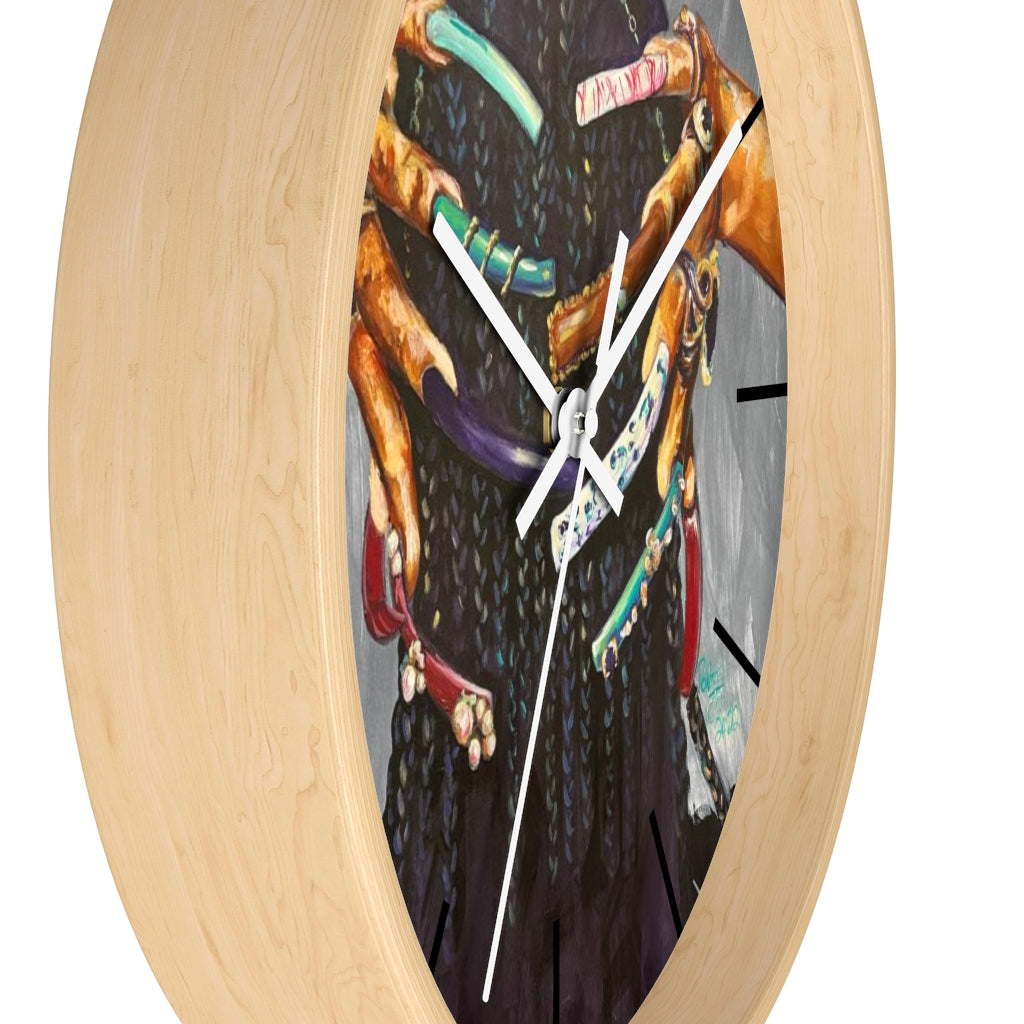 Naturally The Culture I Wall clock