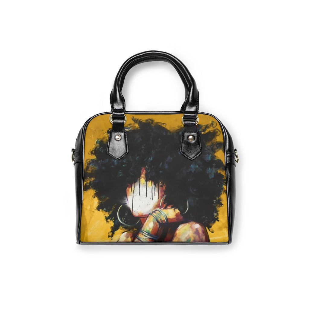 Naturally II GOLD Shoulder Handbag