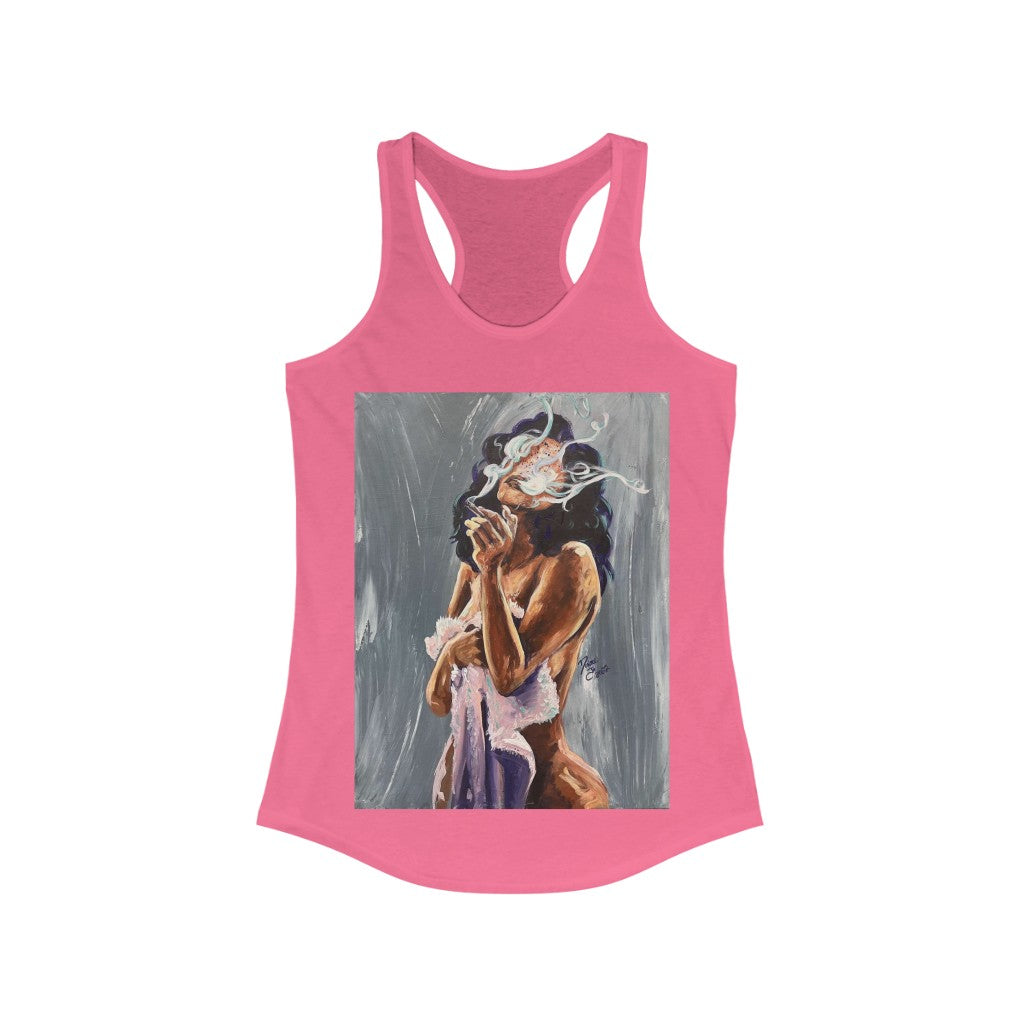 Naturally Dope I Women's Ideal Racerback Tank