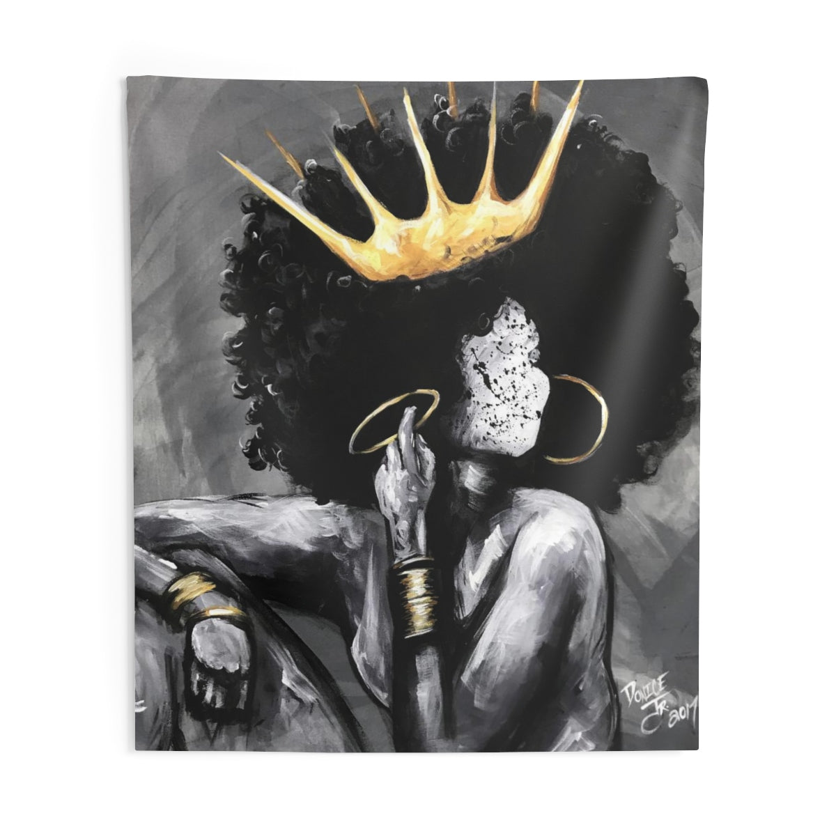 Naturally Queen VI Indoor Wall Tapestries