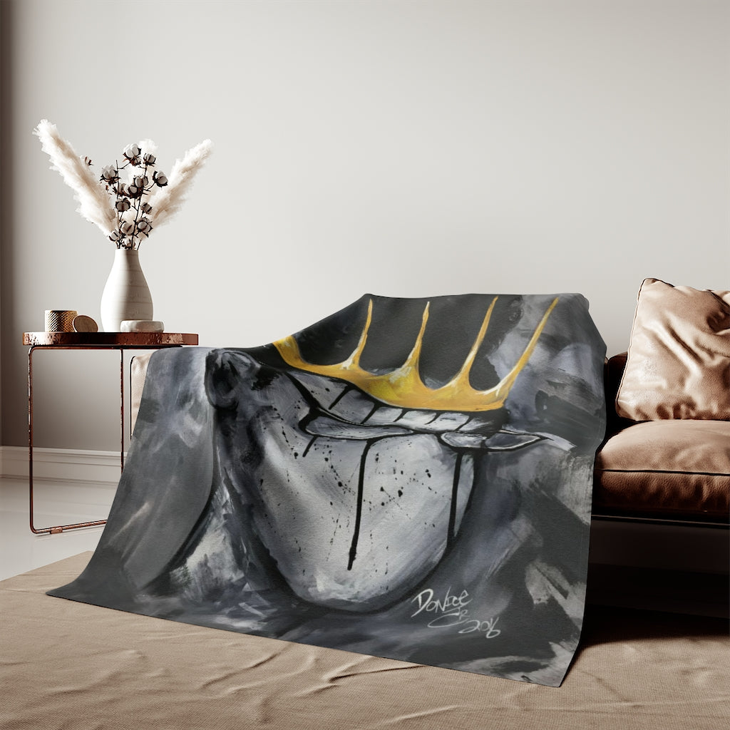 Naturally Queen V Sweatshirt Blanket