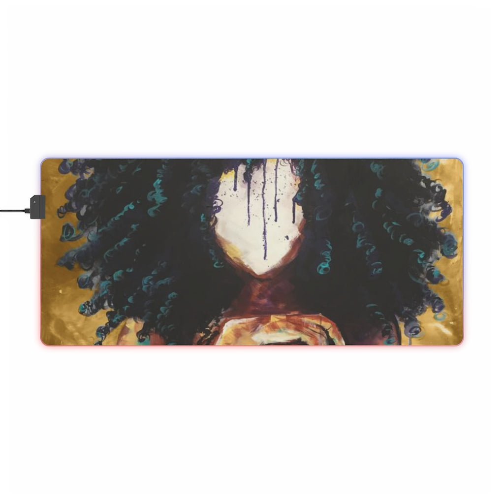 Naturally I GOLD LED Gaming Mouse Pad