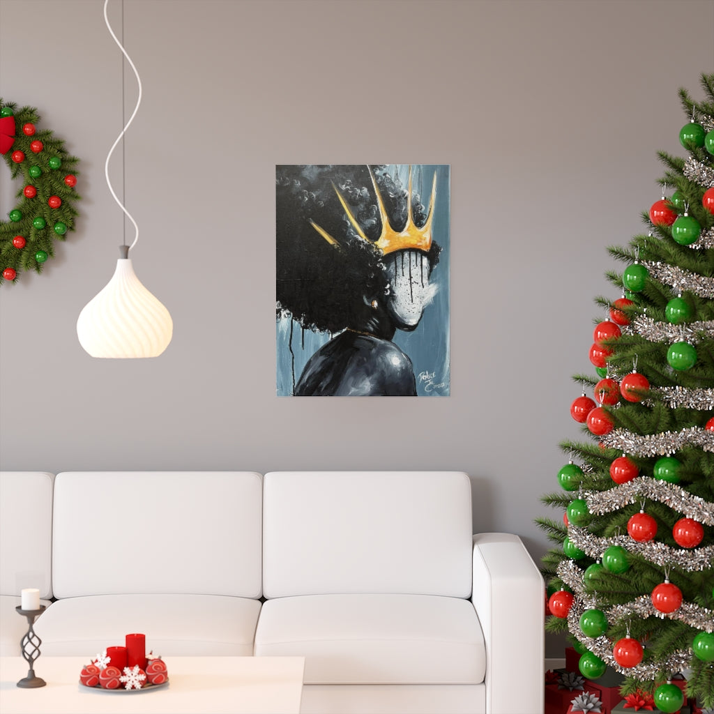Naturally Queen XXV Premium Matte vertical posters