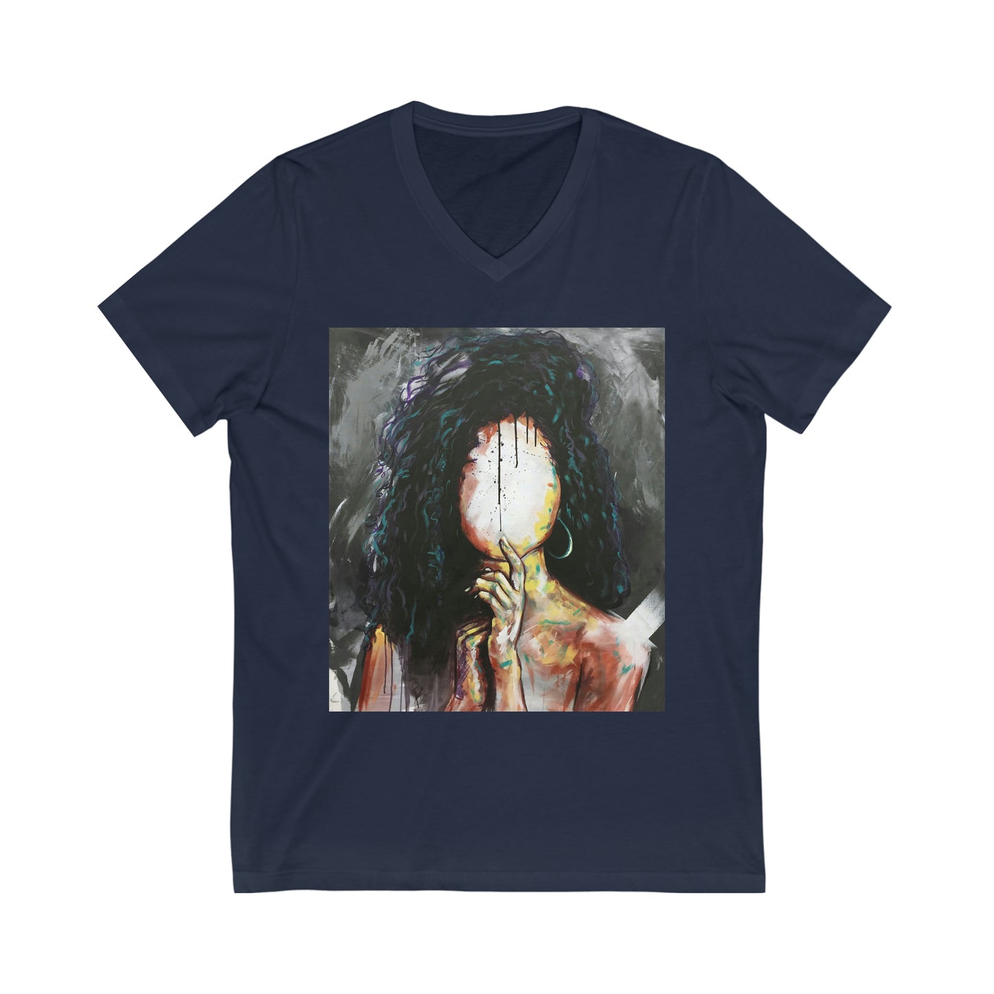 Naturally VI Unisex Jersey Short Sleeve V-Neck Tee