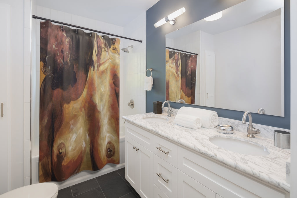 Naturally Nude IV Shower Curtains