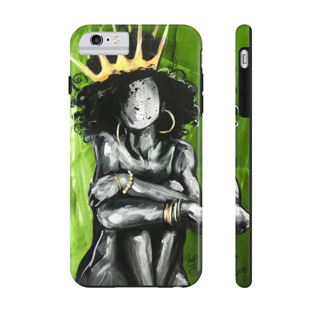 Naturally Queen IX GREEN Case Mate Tough Phone Cases