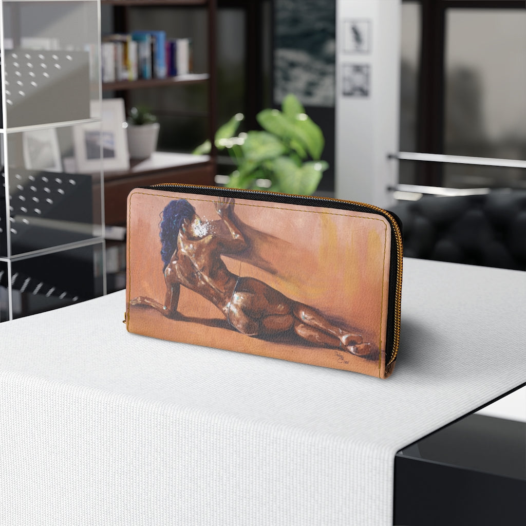 Naturally Nude II Zipper Wallet