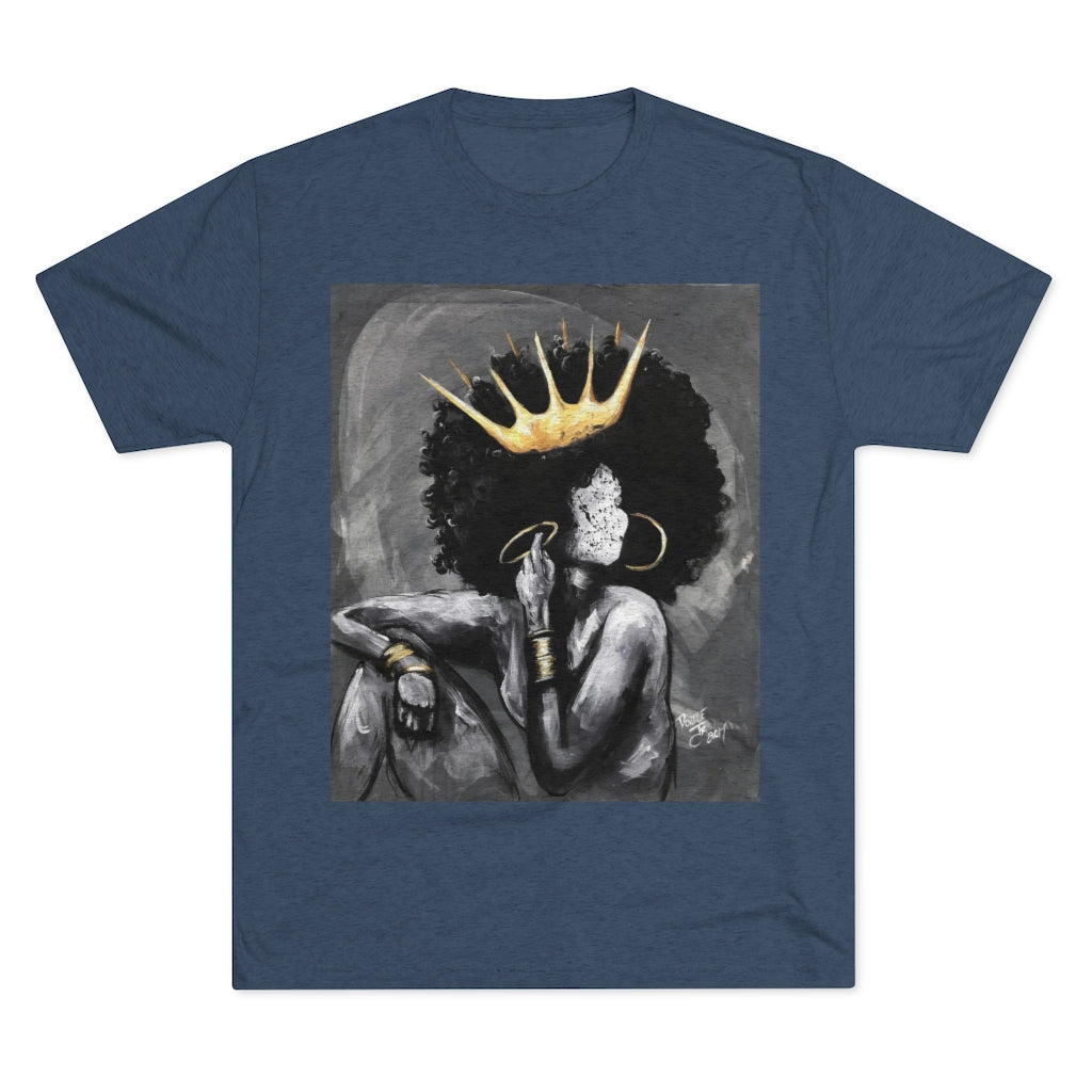 Naturally Queen VI Unisex Tri-Blend Crew Tee