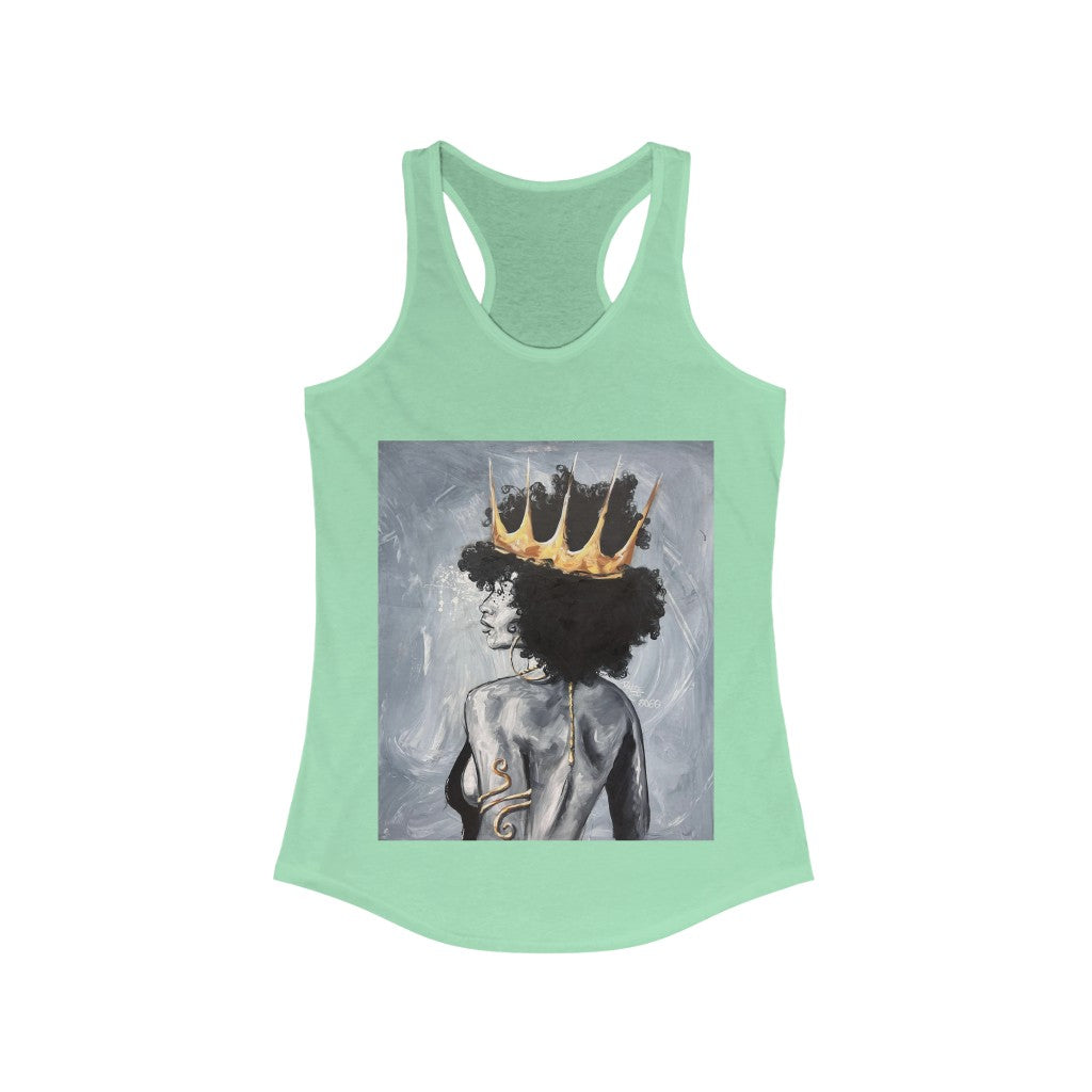 Naturally Queen XXII Women's Ideal Racerback Tank