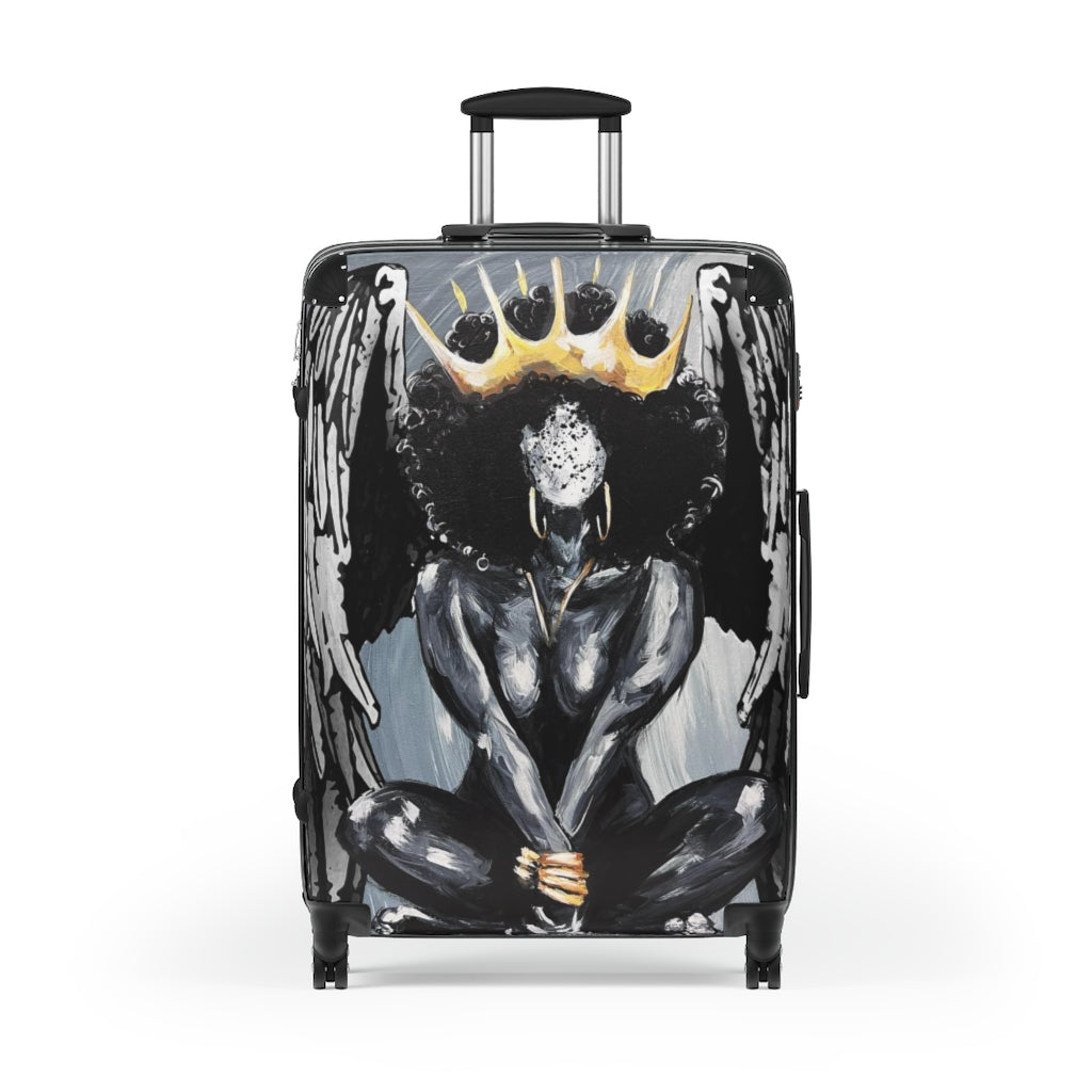 Naturally Queen XIX Angel Suitcases